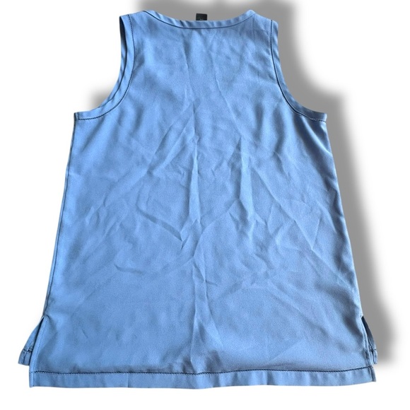 Ann Taylor Soft Blue Tank Top size M - Picture 2 of 6